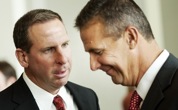 Bo Pelini and Urban Meyer